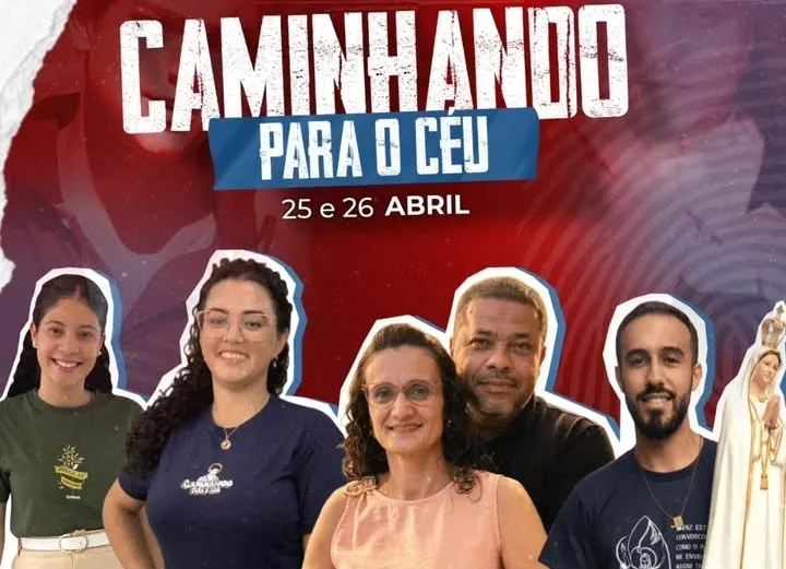 “Caminhando para o Céu” será realizado neste fim de semana em Caetité; confira a programação