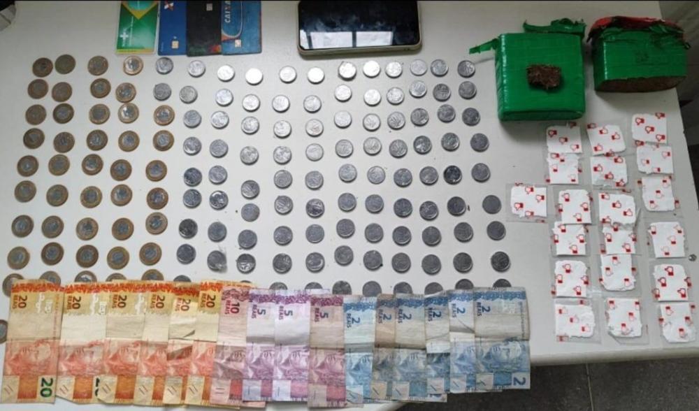 Homem é preso por suspeita de tráfico de drogas em Matina