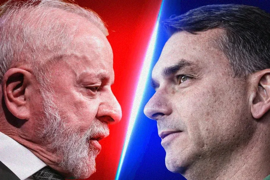 Atlas: Flávio cai seis pontos e tem 41,8% contra 48,9% de Lula no 2º turno