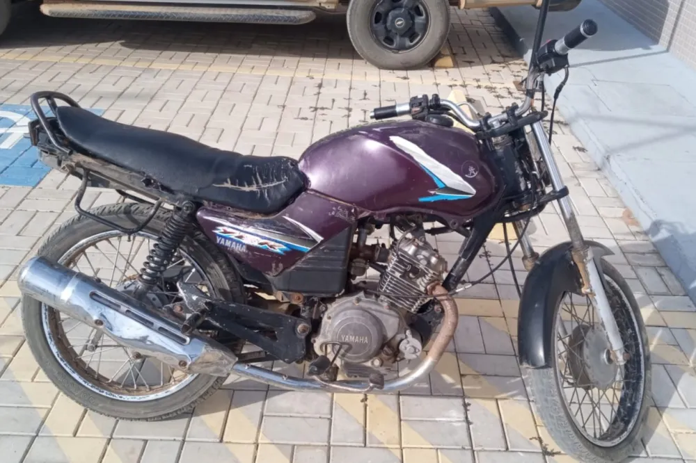 Homem é detido com moto furtada em Palmas de Monte Alto