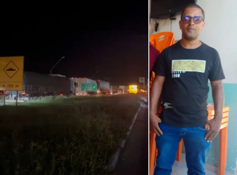 Motociclista morre após colisão com carreta na BR‑116, em Jequié