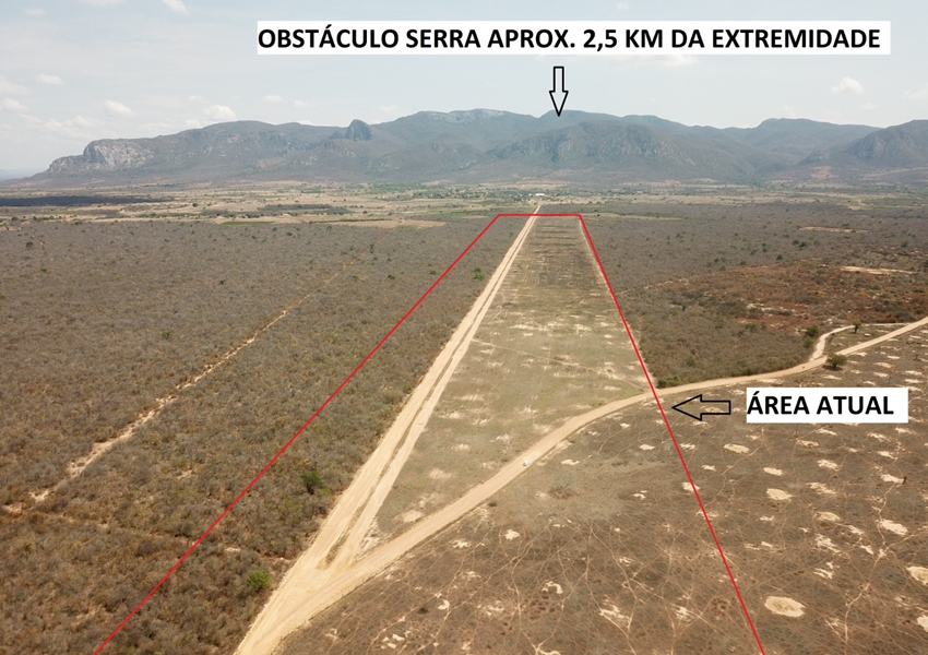 Livramento: De acordo com parecer técnico, terreno em Monte Oliveira é inviável para construção de aeródromo