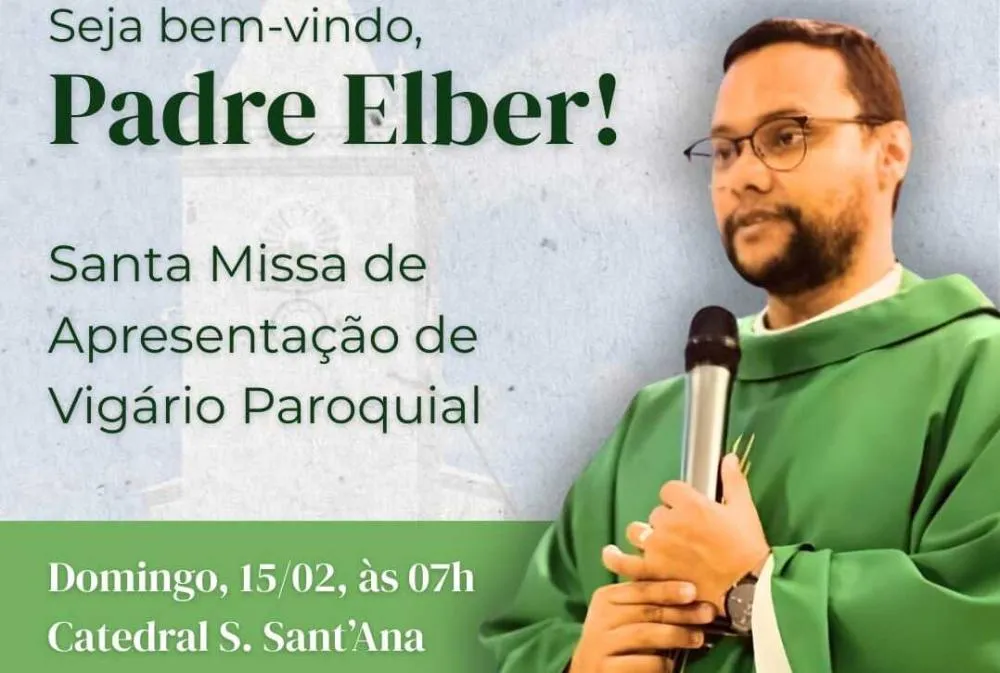 Catedral de Caetité apresenta novo padre neste domingo (15) 