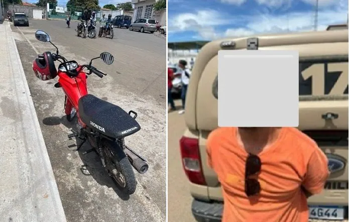 Homem é preso com motocicleta furtada em Guanambi