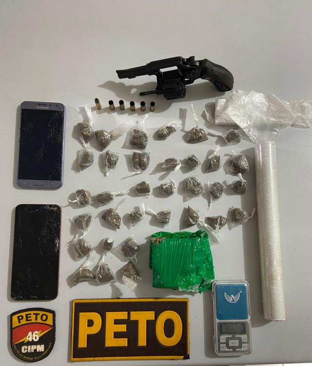 Homem com entorpecentes que seriam vendidos no Carnaval de Rio de Contas é morto em confronto com a PM 