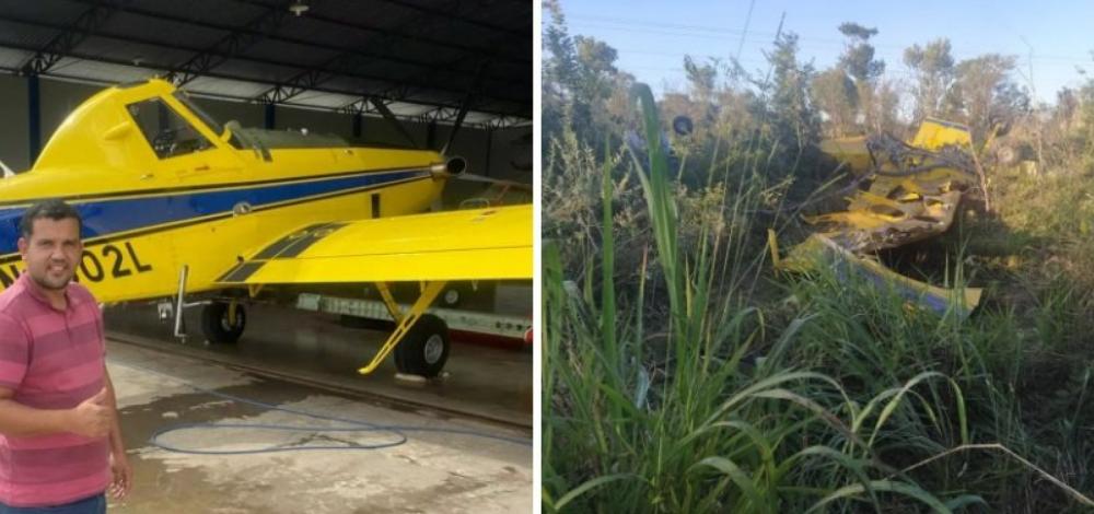 Oeste: Piloto de 35 anos morre em queda de avião durante voo teste