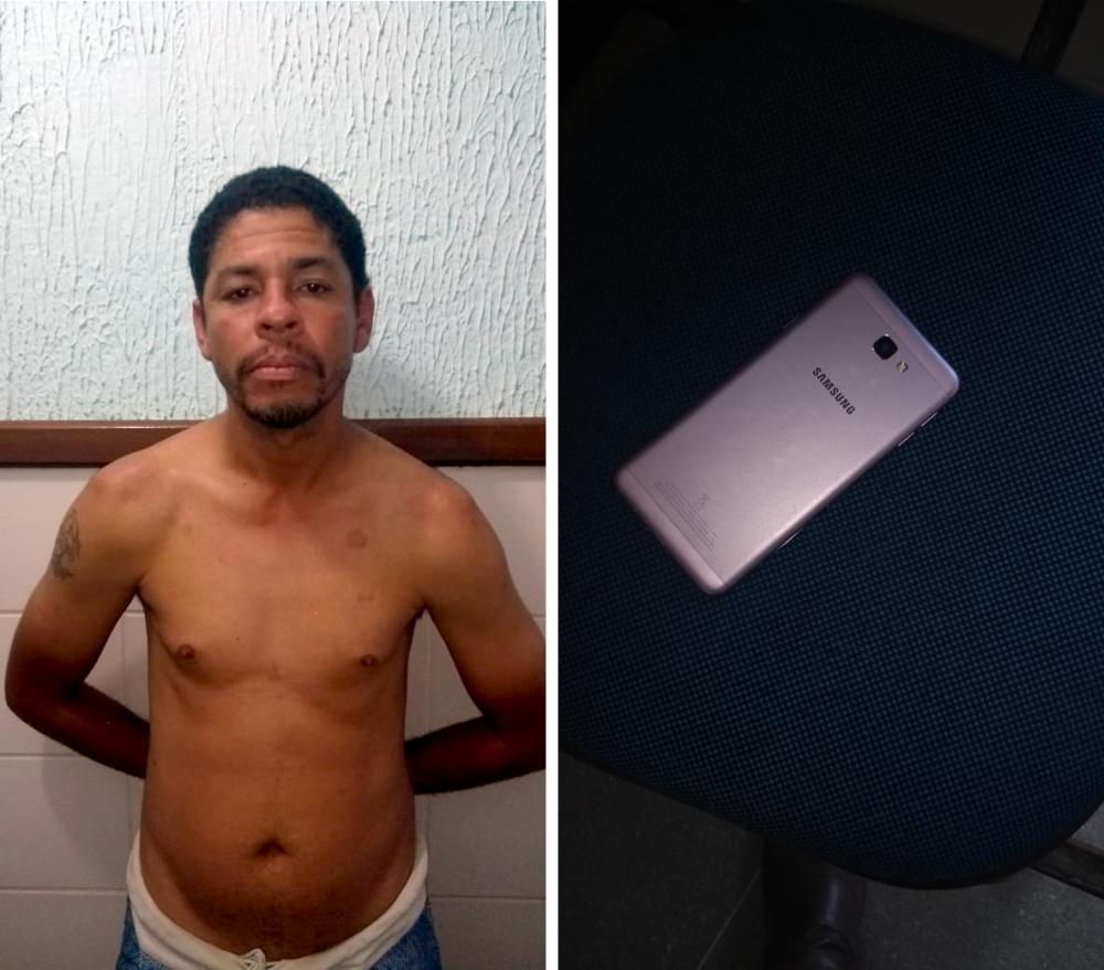 PM prende homem acusado de roubar objetos em estabelecimento comercial em Guanambi