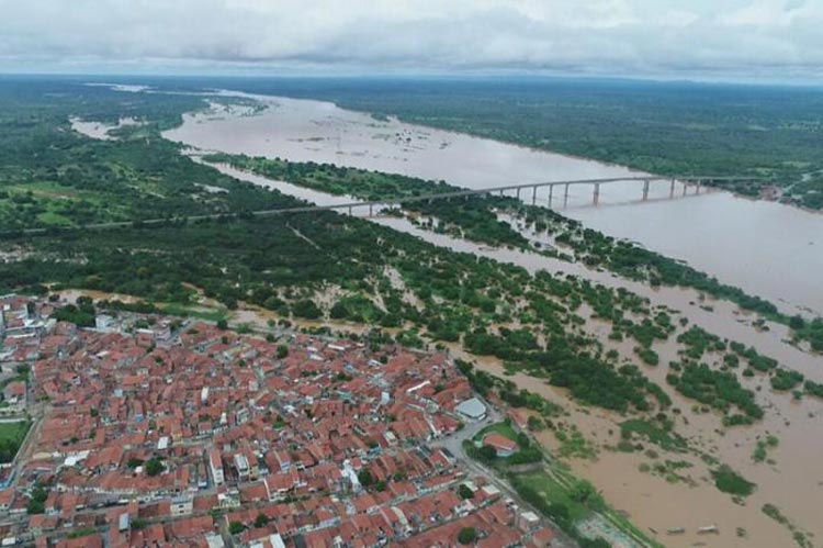 Bom Jesus da Lapa: Rio São Francisco registra a maior cheia desde 2012