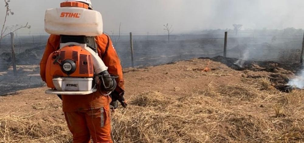 Bombeiros usam drones para conter fogo no norte do estado; Bahia tem 15 focos ativos no momento