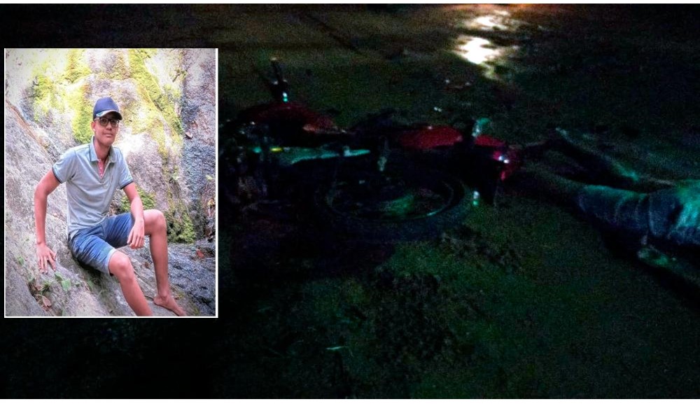 Jovem livramentense morre após colidir com motocicleta em traseira de carro