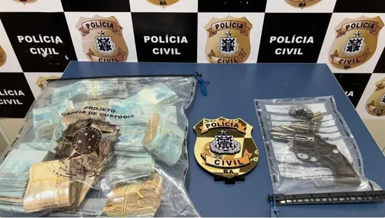 Polícia Civil apreende mais de R$ 150 mil em operação contra facção em Vitória da Conquista 