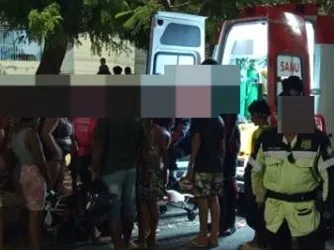 Jovem é atropelado no Alto Caiçara e condutor desaparece sem ajudar em Guanambi