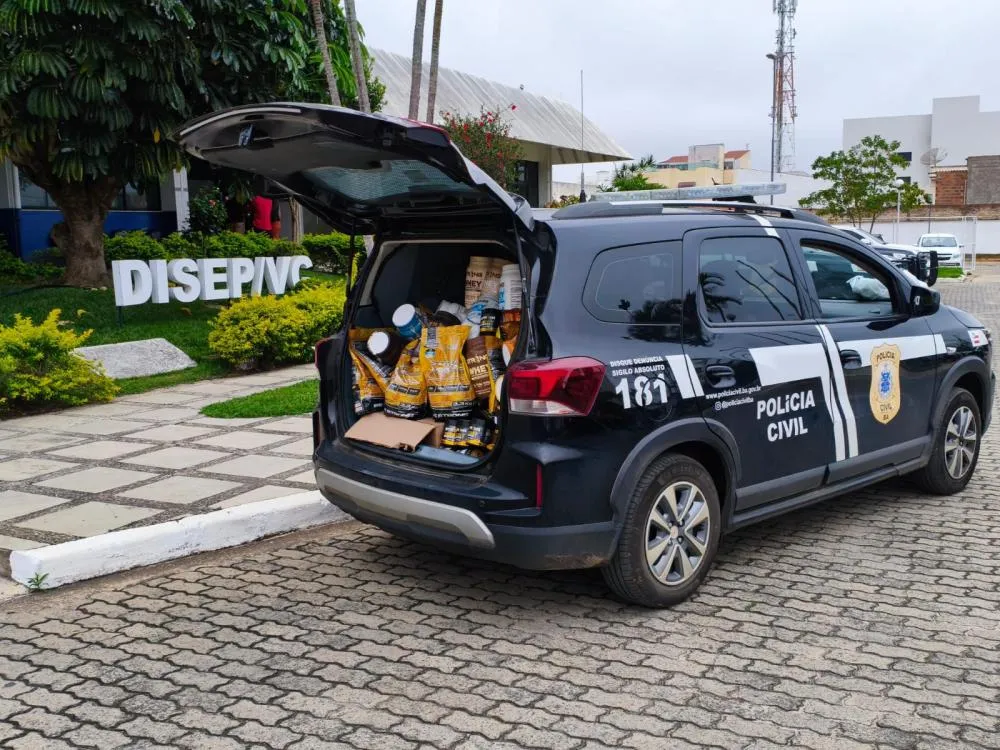 Polícia Civil apreende R$ 1 milhão em suplementos durante operação em Conquista