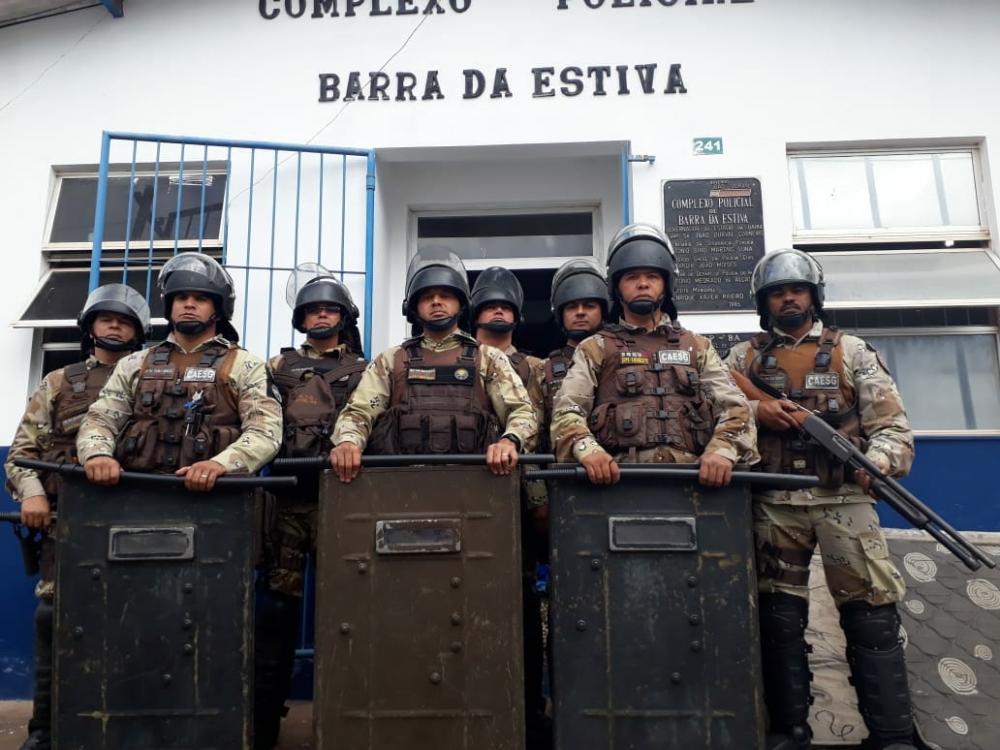 Rebelião de presos da delegacia de Barra da Estiva é contida pela polícia 