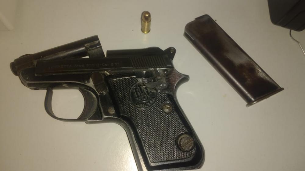 Caculé: homem é detido acusado de agressão a companheira e porte ilegal de arma de fogo