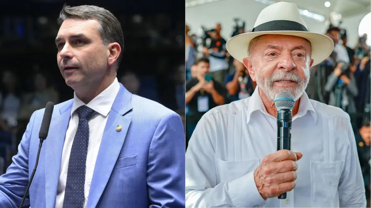 Pesquisa AtlasIntel aponta Flávio Bolsonaro à frente de Lula no 2º turno