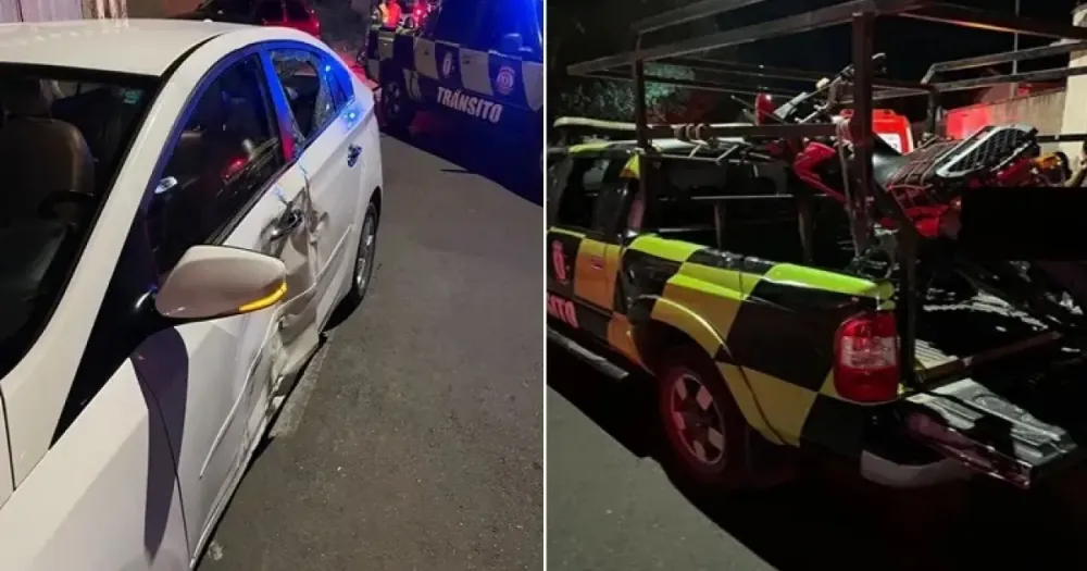 Acidente no bairro Brasília deixa adolescente ferido e moto é apreendida em Guanambi