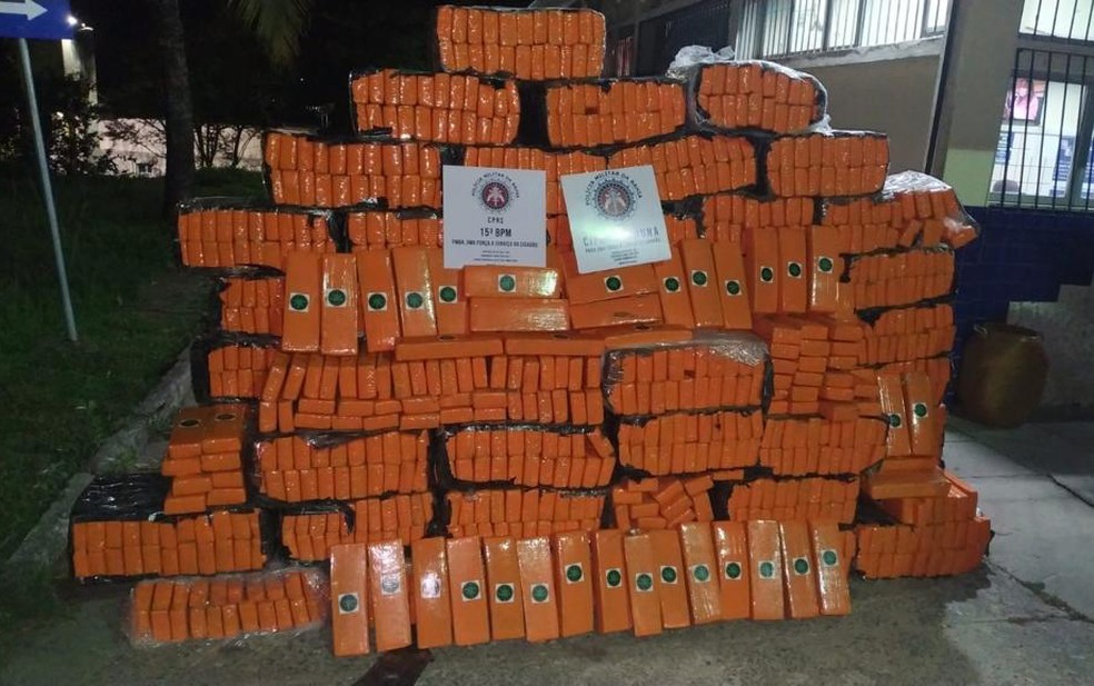 Combate ao tráfico de drogas na Bahia: Mais de uma tonelada de maconha é apreendida 