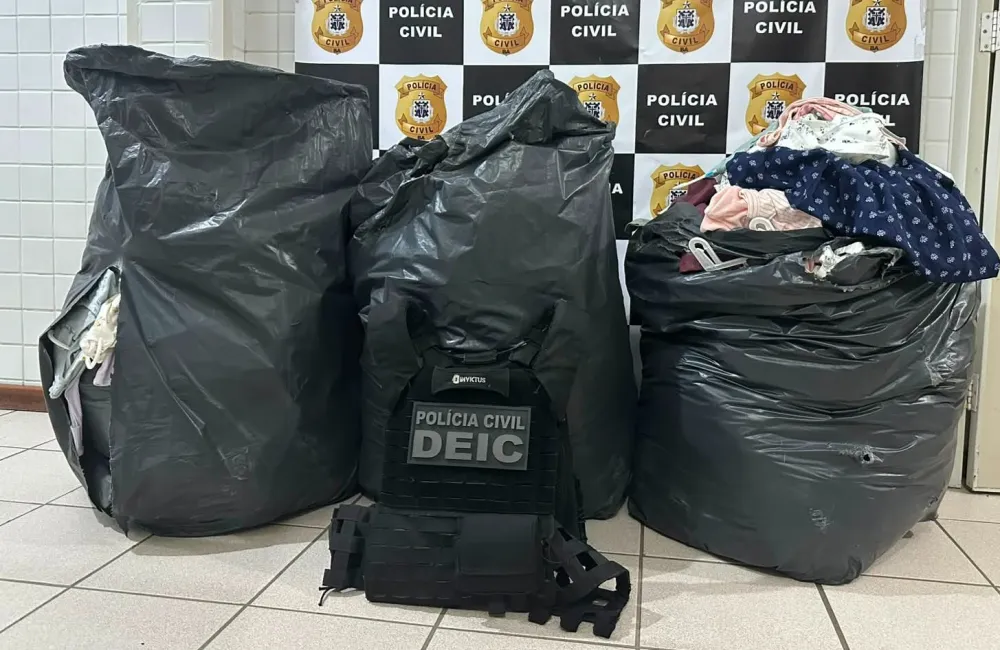 PC prende quatro mulheres e apreende adolescente por furtos em shopping de Conquista
