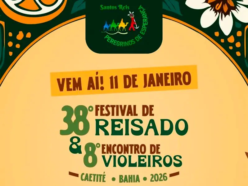 Caetité sedia 38º Festival de Reisado em janeiro