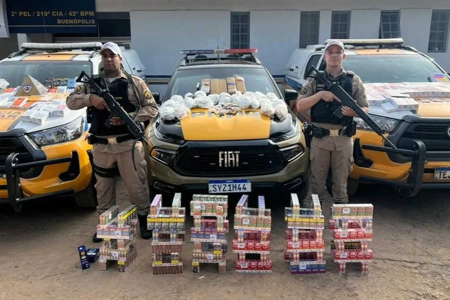 Caminhão com destino à Bahia transportava cocaína e maconha