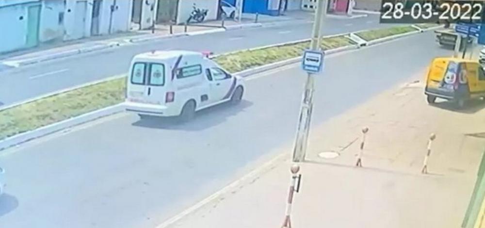 Região: Condutor de ambulância atropela homem e foge sem prestar socorro