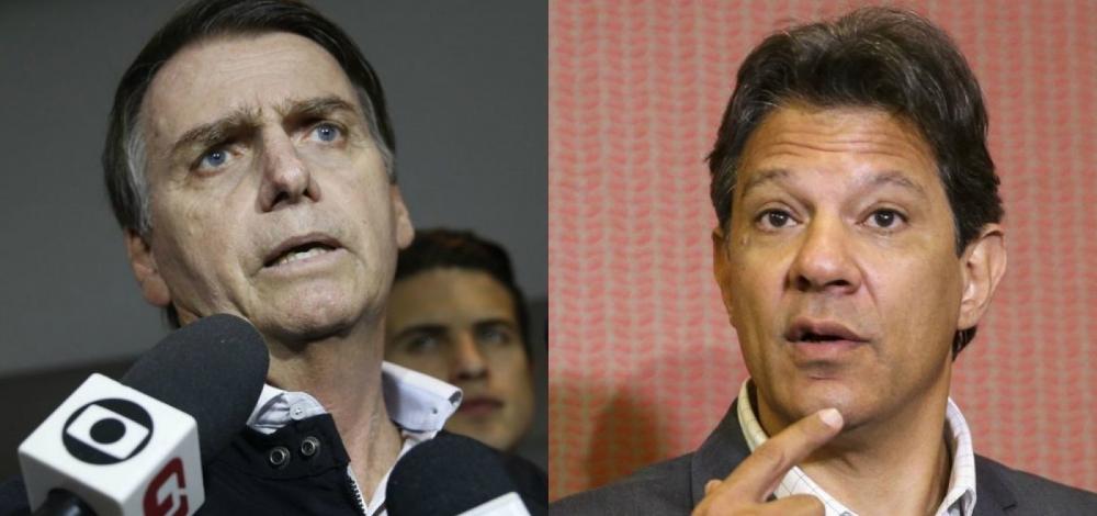 Bolsonaro e Haddad trocam farpas no Twitter: "Fantoche do presidiário corrupto"