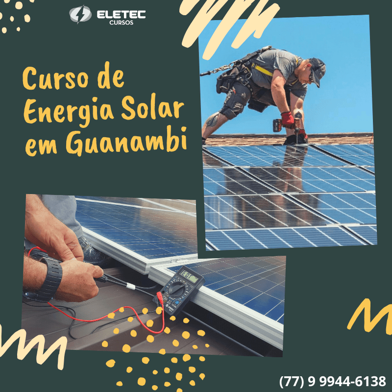 Guanambi terá Curso Completo de Energia Solar este mês