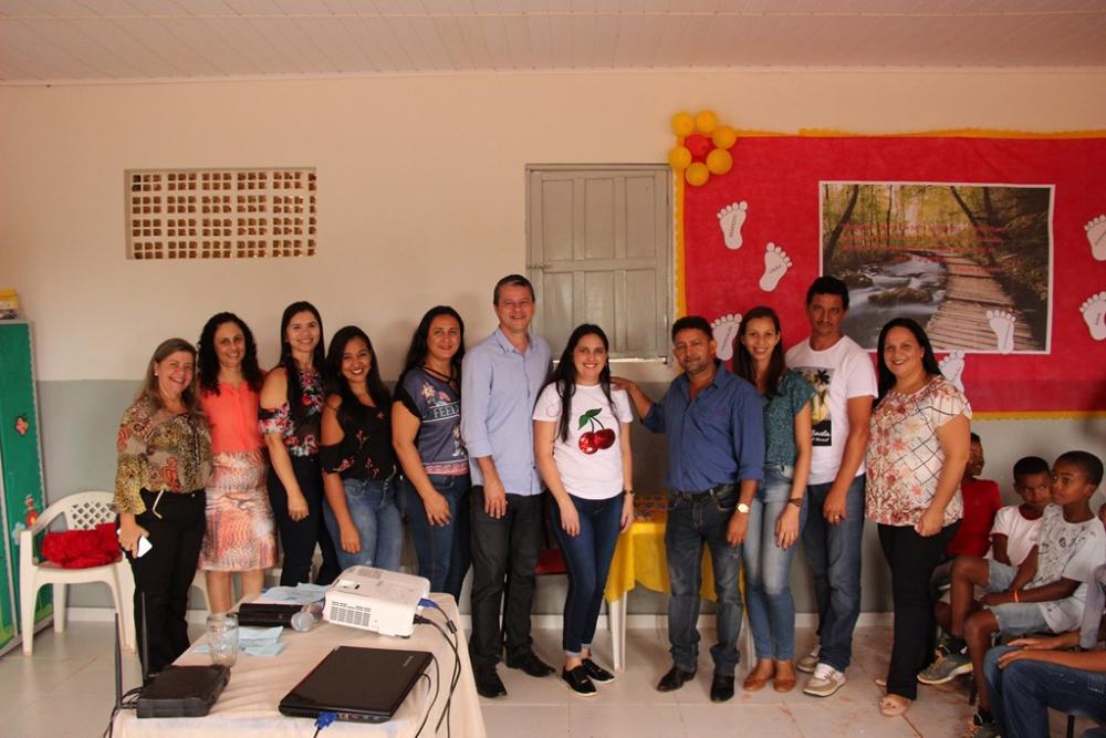 Caetité: Prefeito Aldo Gondim visita escolas municipais na volta às aulas 2019