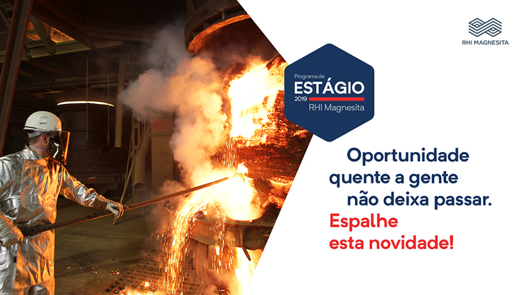 RHI Magnesita abre processo seletivo para estagiários de nível superior