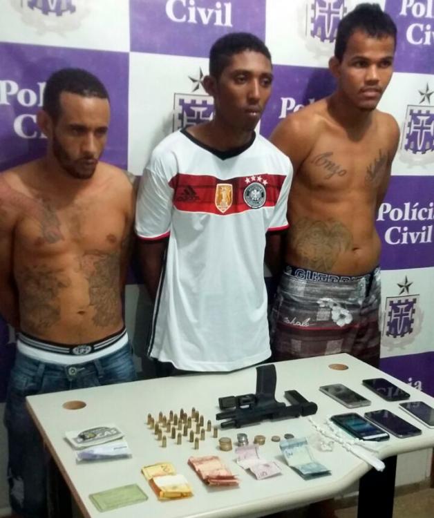 Suspeitos de tráfico de drogas e homicídios são presos em Guanambi