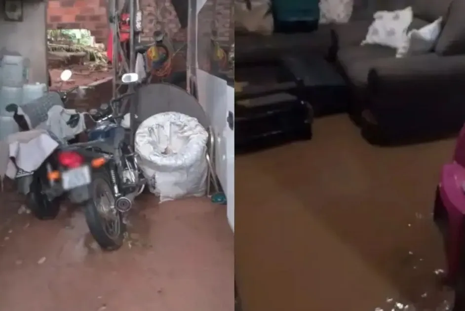 Temporal de 85 mm provoca alagamentos em Brumado