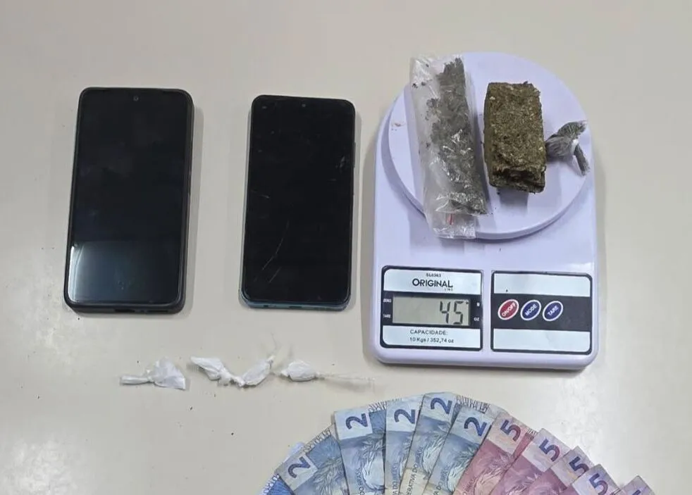 Dono de bar é preso por suspeita de tráfico de drogas na zona rural de Pindaí