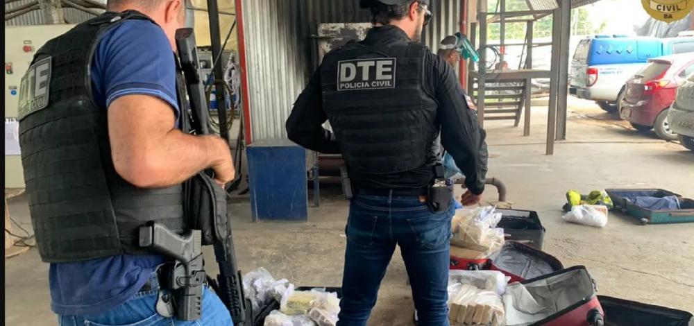 Mais de 300 kg de drogas são incinerados no sudoeste da Bahia