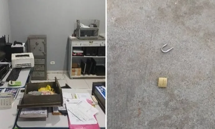 Cofre com até R$ 80 mil é levado durante invasão a supermercado em Iuiú 