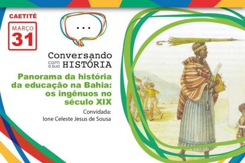 Curso Conversando com a sua História estará em Caetité nesta quinta (31)