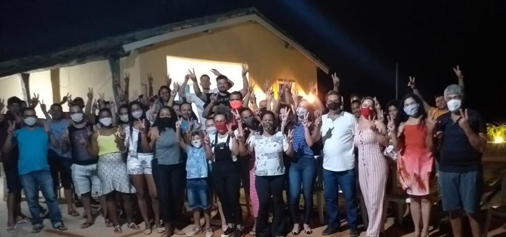 Vereador Wagner de Matina recebe apoiadores