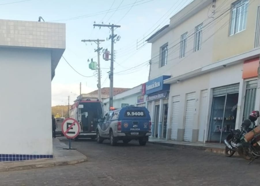 Correspondente bancário é baleado durante tentativa de assalto em Caculé