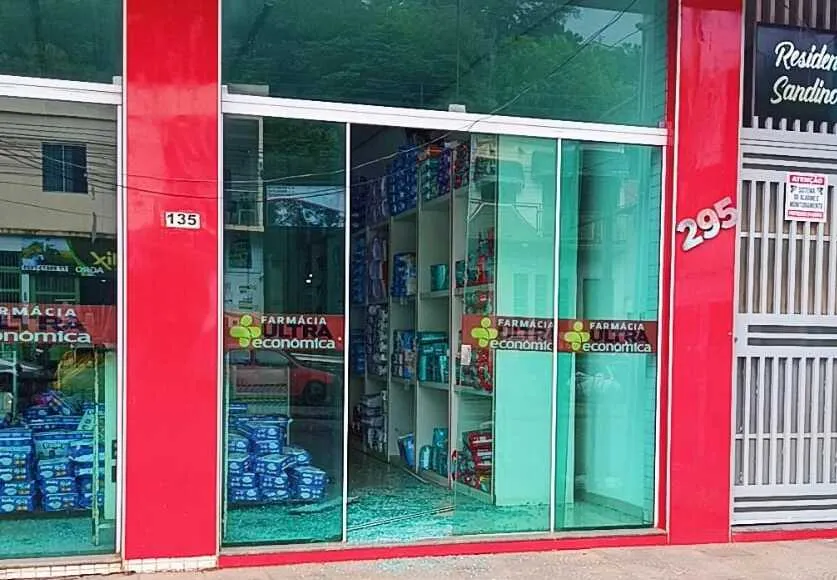 Farmácia é furtada durante a madrugada em Caetité