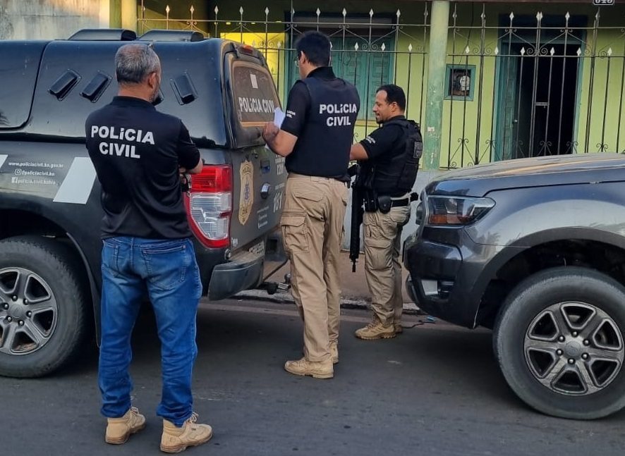 Dois homens são presos por lesão corporal seguida de morte em Licínio de Almeida