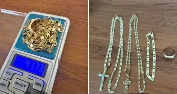 Joias de ouro avaliadas em R$ 40 mil são recuperadas após furto em residência de Guanambi
