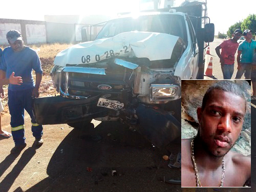 Paramirim: Homem morre após colisão frontal entre motocicleta e caminhão na BA-152