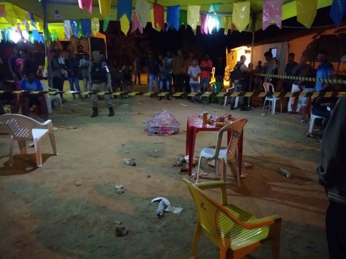Homem foi executado a tiros durante festa de igreja na zona rural de Vitória da Conquista