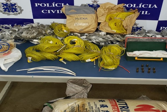 Livramento: Polícia prende suspeito por detonação de explosivos que teria gerado incêndio na Serra das Almas
