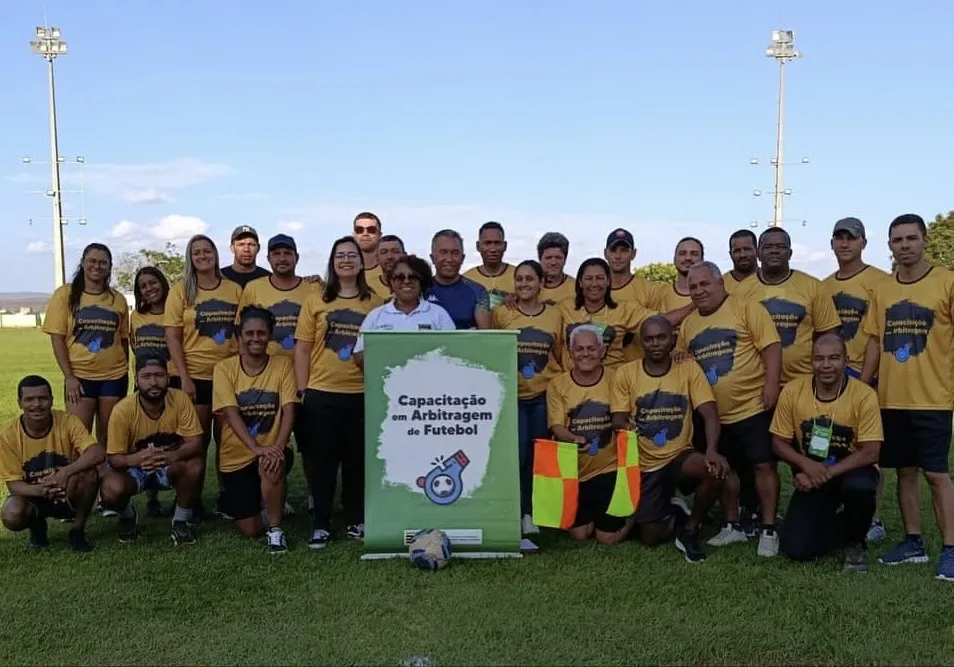 Caetité realiza curso de capacitação para árbitros de futebol
