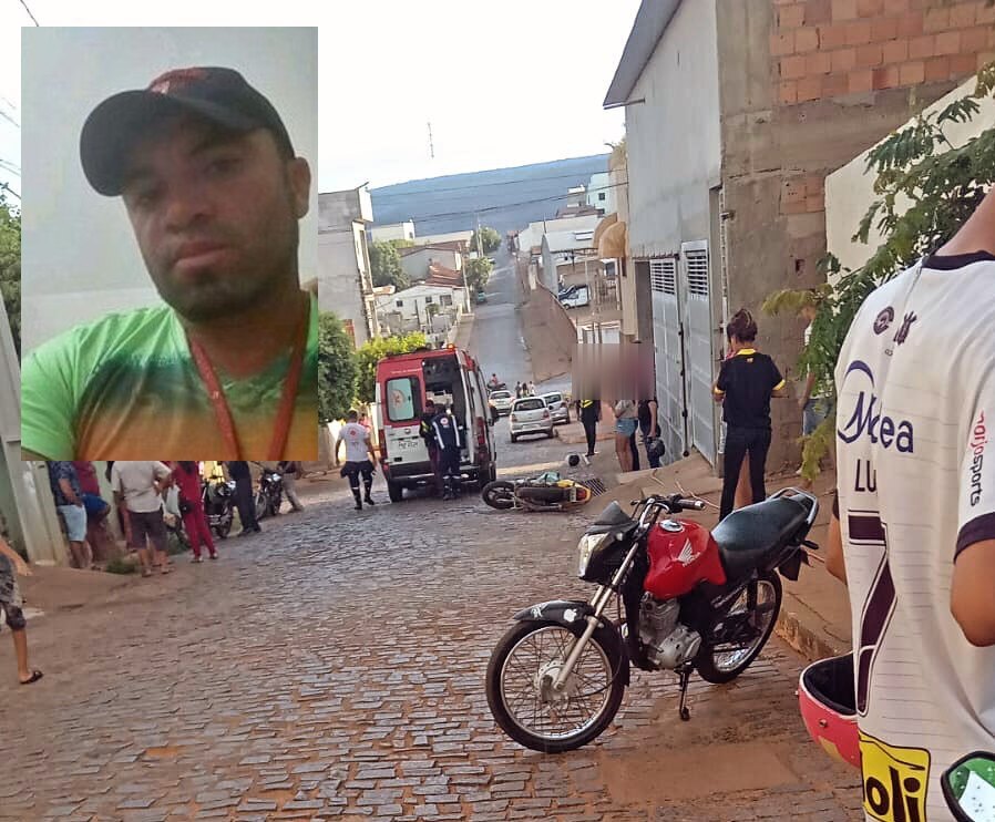 Motociclista morre após cair de moto no bairro Buenos Aires, em Caetité