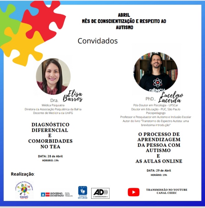 Centro Estadual de Educação Especial de Caetité promoverá palestra online sobre educação inclusiva