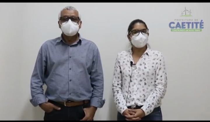 Prefeito e secretária de Saúde de Caetité se pronunciam sobre aumento de casos de Covid-19 no município 
