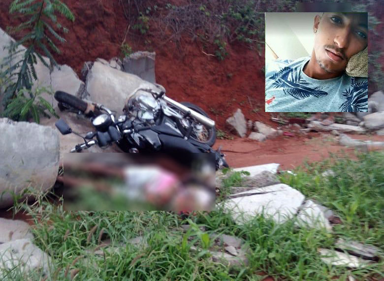 Jovem morre após perder controle de motocicleta e cair na BR-030 em Caetité