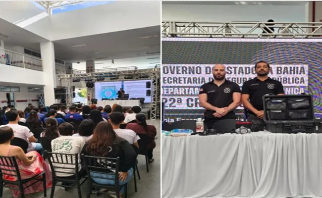 CEEP de Guanambi recebe minicurso sobre identificação humana e perícia